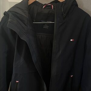 Tommy Hilfiger Navy Raincoat